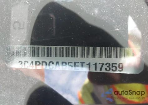 2014 Dodge Journey American Value Pkg z USA, uszkodzony, nr VIN 3C4PDCAB5ET117359